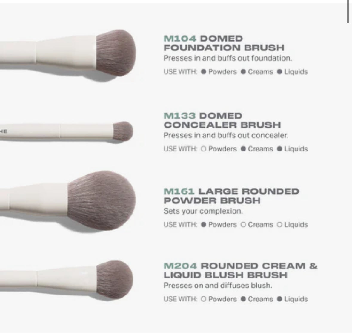 Morphe best of blend brush set 8pcs