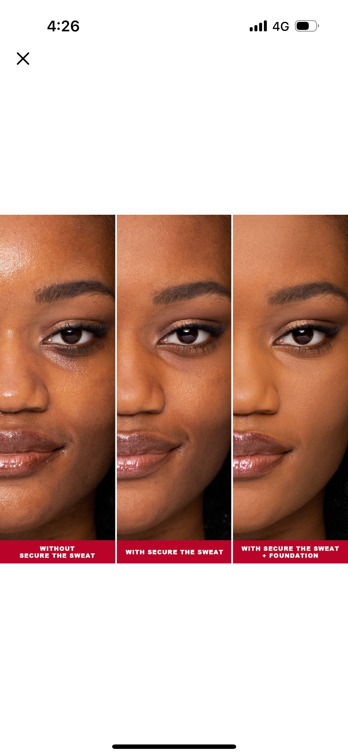 One size secure the sweat waterproof mattifying primer