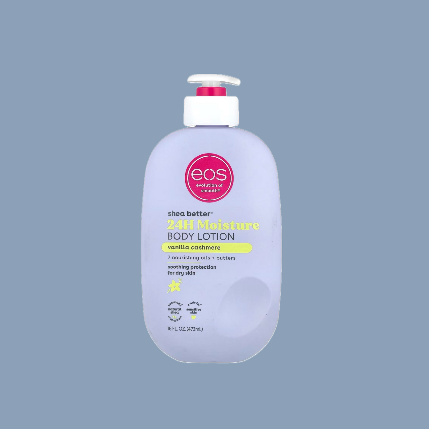 EOS 24 Hour shea better moisture body lotion .