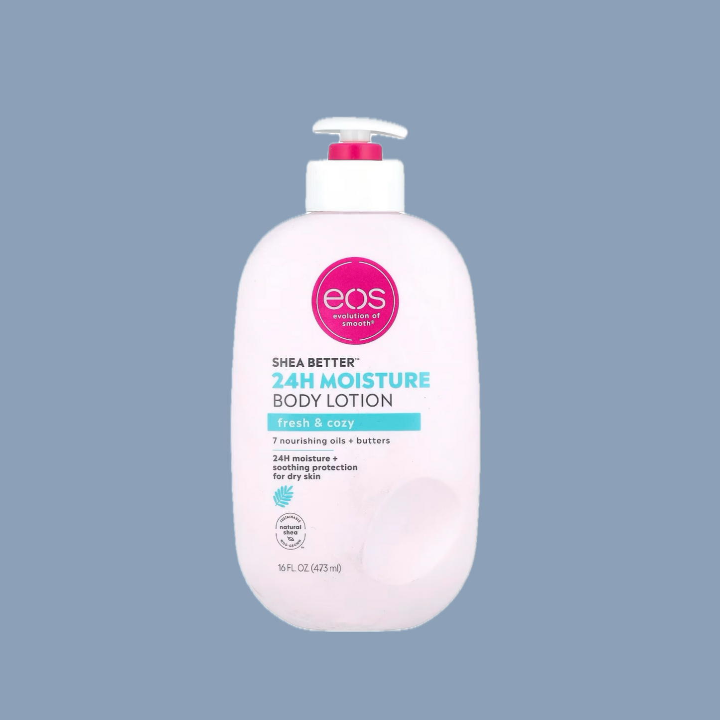 EOS 24 Hour shea better moisture body lotion .