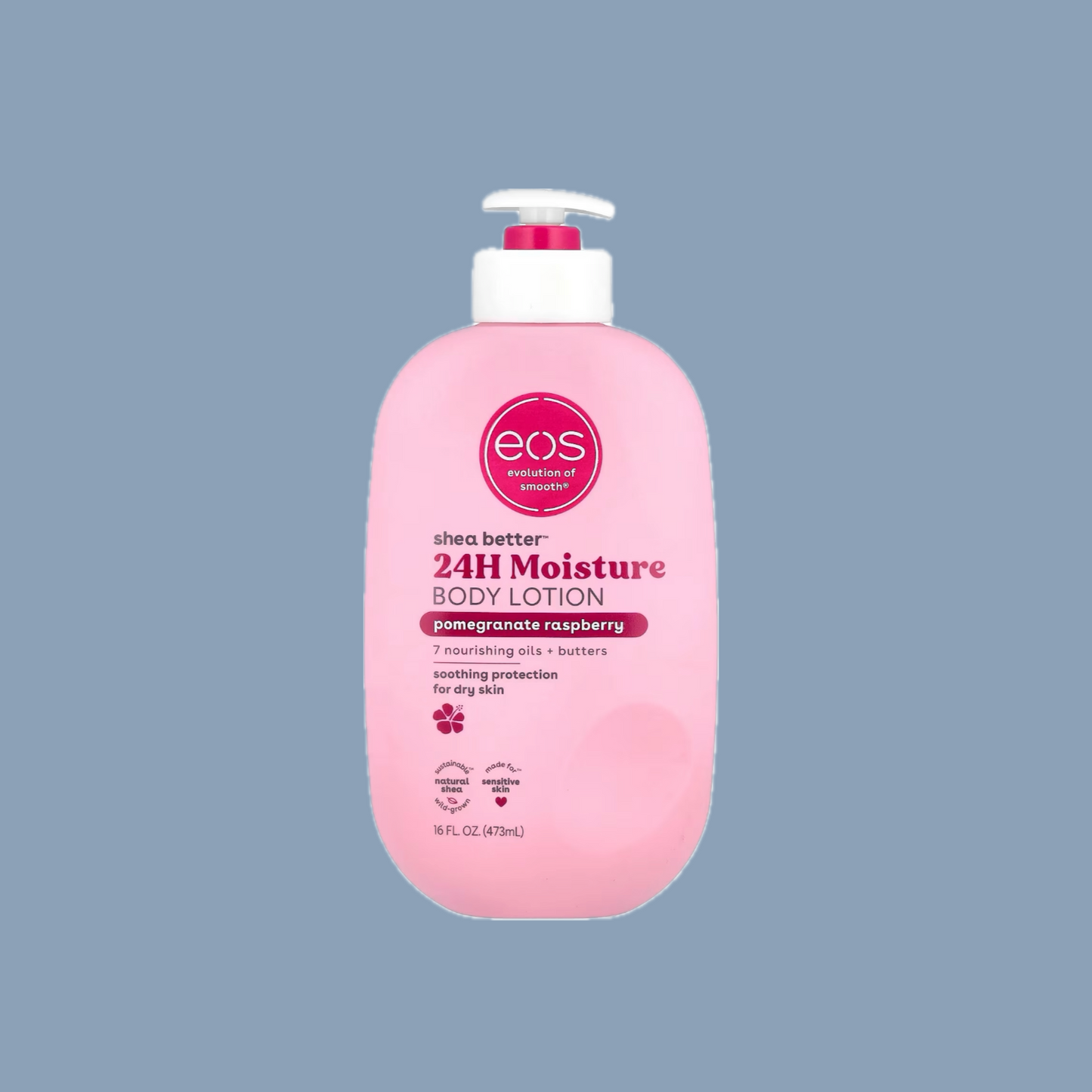 EOS 24 Hour shea better moisture body lotion .