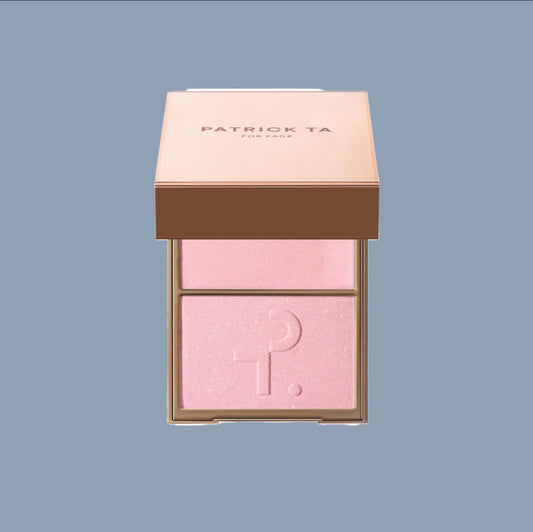 PATRICK TA MAJOR GLOW
CRÈME & POWDER LIGHT REFLECTING
TRANSLUCENT
HIGHLIGHTER DUO