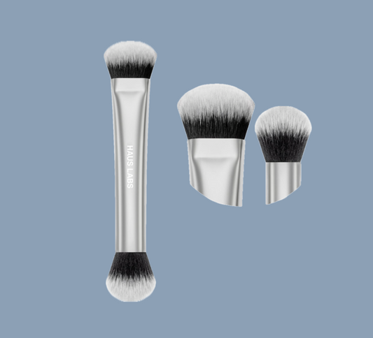 Haus labs Dual end multi-purpose brush