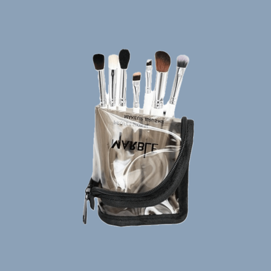 Marbel Eyes and Eyebrow Brush Set - 7 Brushes