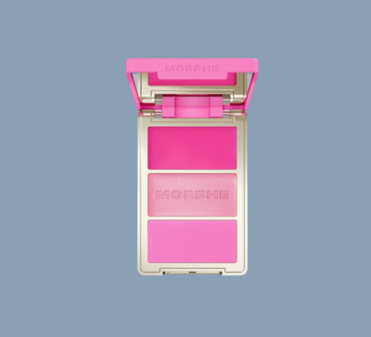 Morphe cheek thrill multi finish face trio