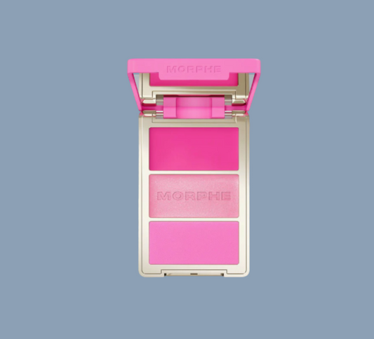 Morphe cheek thrill multi finish face trio